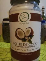 Aceite de coco extra virgen 100% orgánico