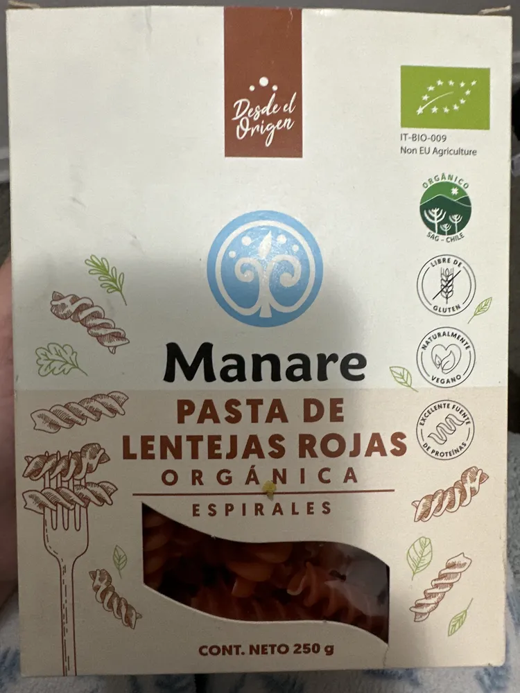 Espirales de Lentejas Rojas
