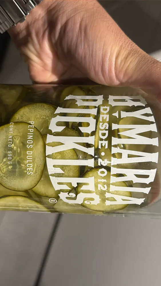 Pickles Pepinos Dulces