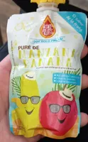 Pure de manzana platano