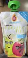 puré de manzana y pera