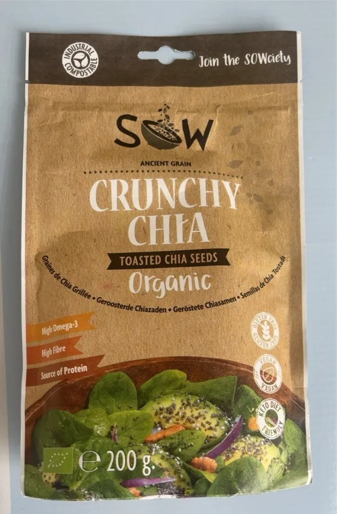 Crunchy chia organic