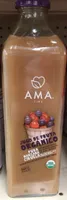 Jugo de fruta pura manzana ciruela