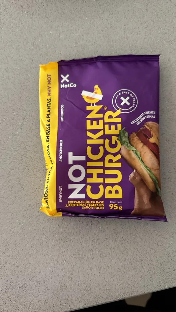 NOT CHICKEN BURGER