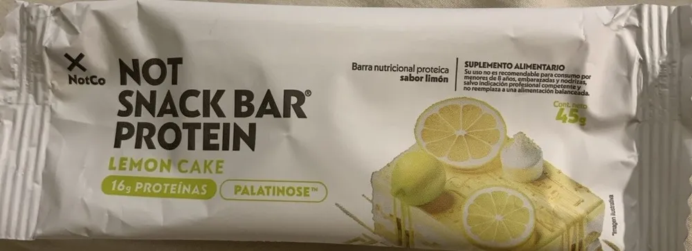 NOT SNACK BAR LEMON CAKE