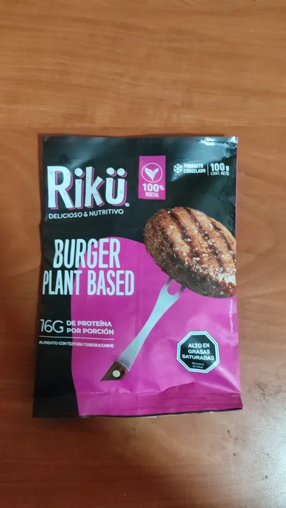BURGER PLANT BASED