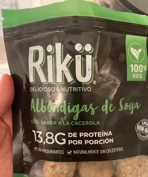 Albóndigas de soya
