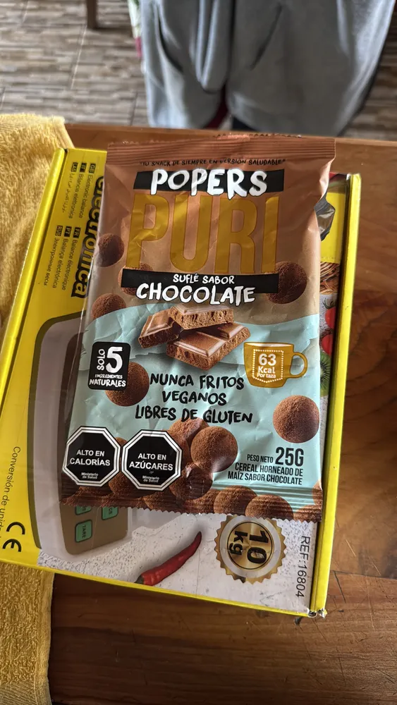 POPERS PURI SUFLÉ SABOR CHOCOLATE