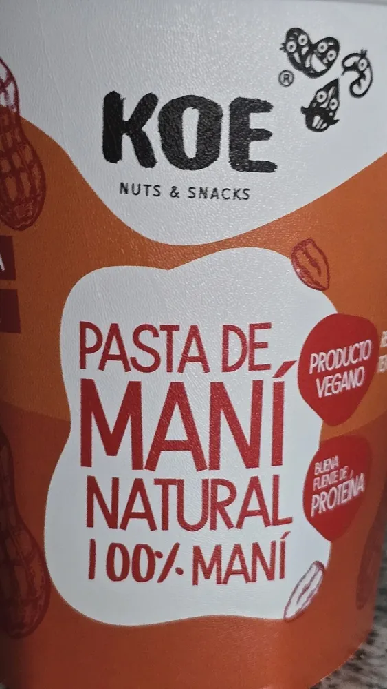 Pasta De Maní