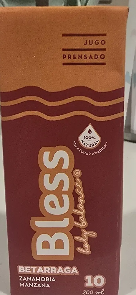 Jugo de Betarraga, Manzana Y Zanahoria