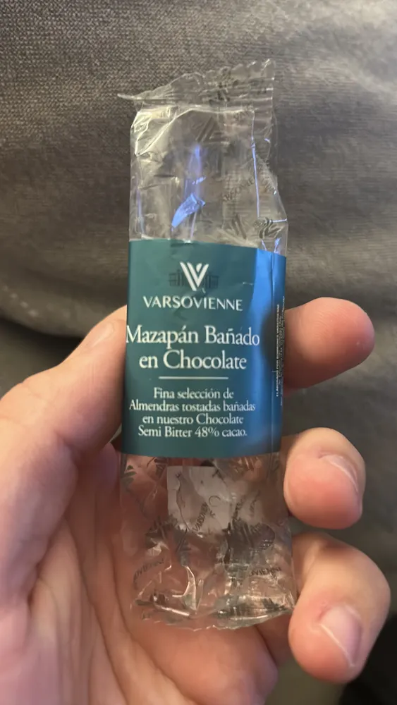 Mazapán Bañado en Chocolate