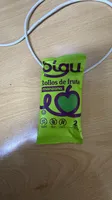 Rollos de fruta manzana