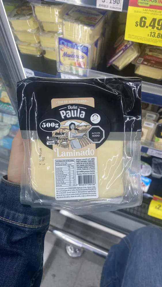 Queso Mantecoso Laminado