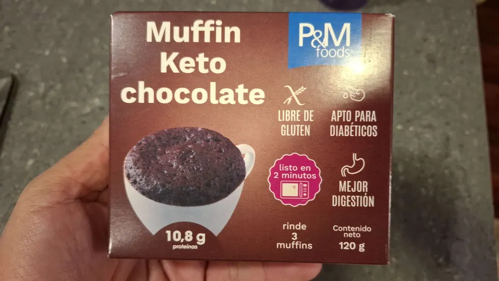 Muffin Keto chocolate