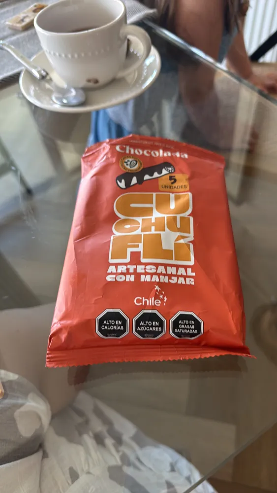 Chocolada CUCHUFLÍ ARTESANAL CON MANJAR