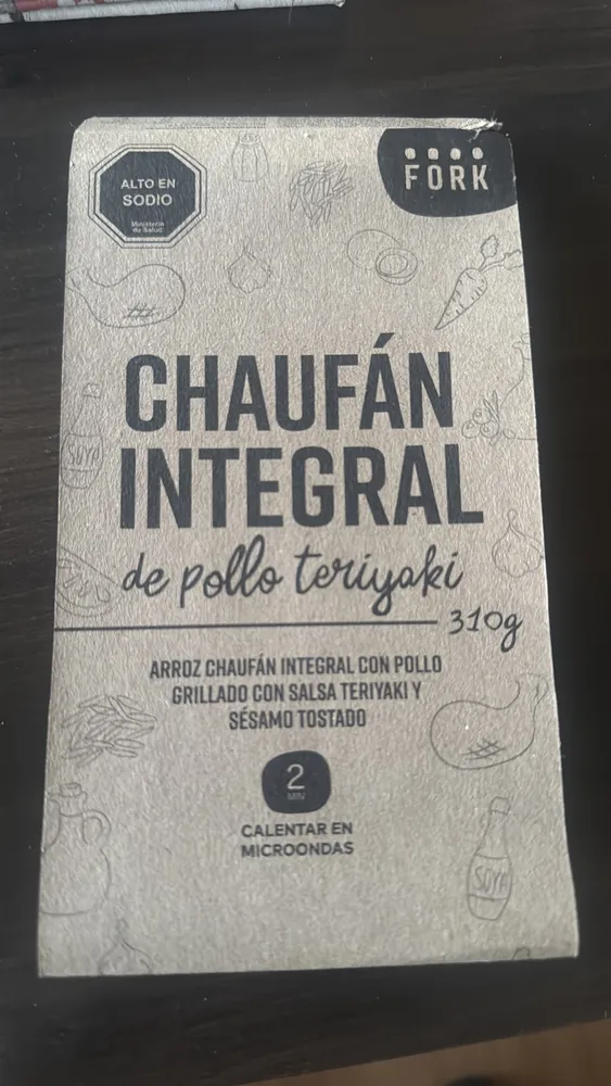 CHAUFÁN INTEGRAL de pollo teriyaki