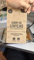 Curry de Lentejas con arroz basmati