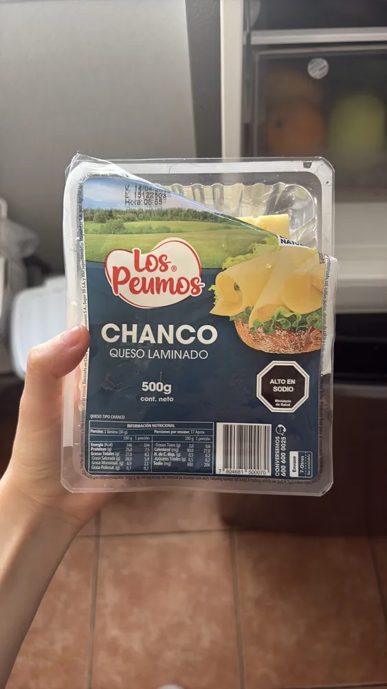 CHANCO QUESO LAMINADO