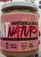 Mantequilla De Maní Natural