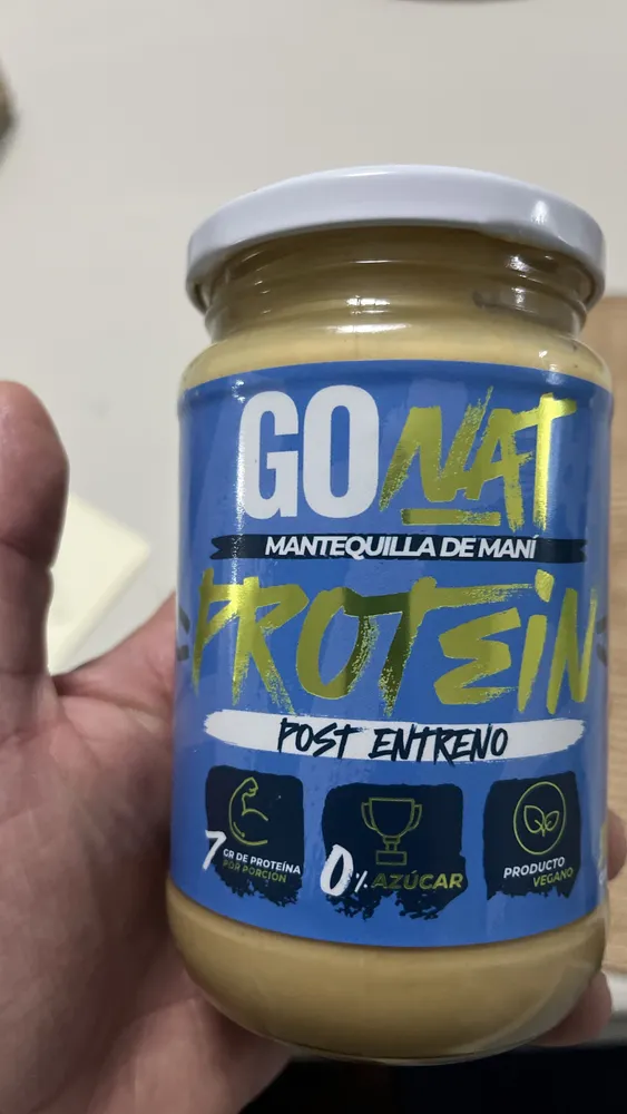 MANTEQUILLA DE MANÍ PROTEIN