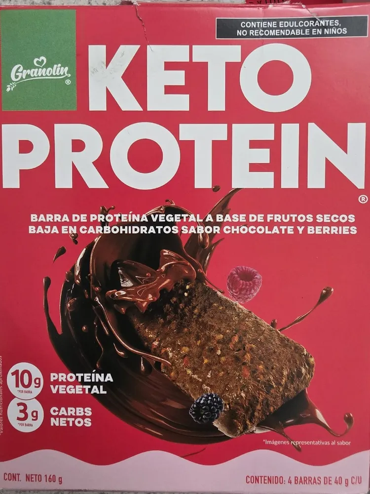 Barra De Proteina Vegetal Sabor Chocolate