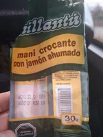 Maní crocante con jamón ahumado