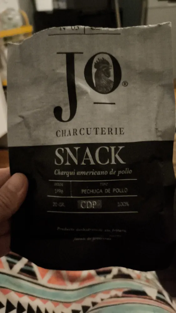 Snack Charqui americano de pollo