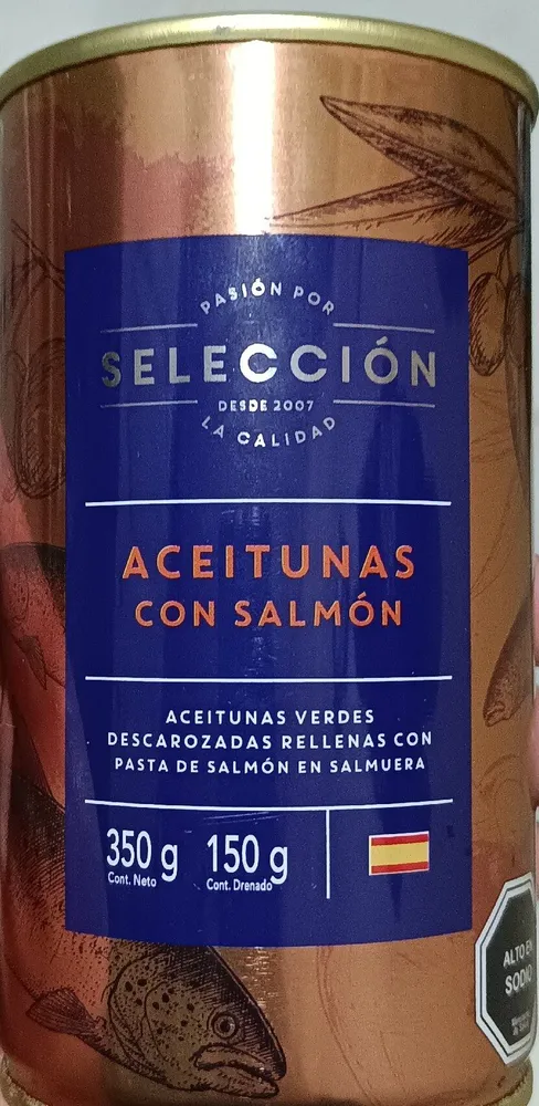 Aceitunas Con Salmón
