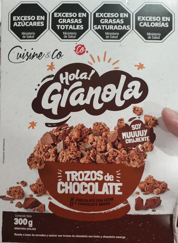 Hola! Granola Trozos de chocolate
