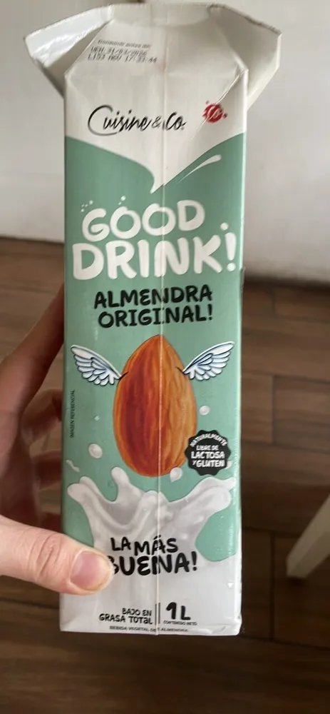bebida de almendras