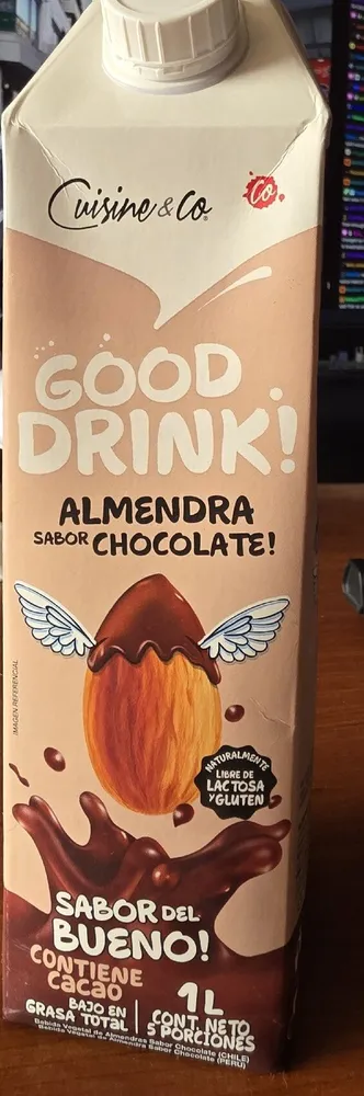 Good Drink! Almendra sabor chocolate!