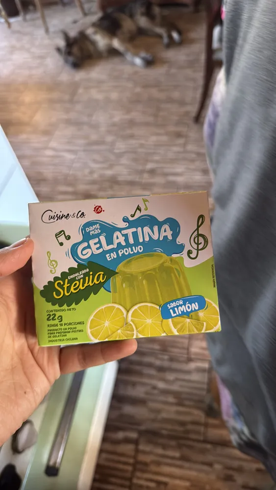 Dame más Gelatina en Polvo