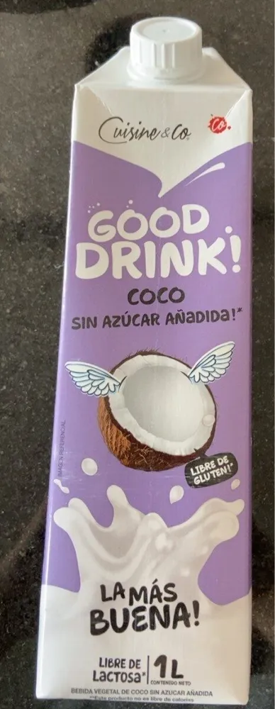 Bebida vegetal de coco