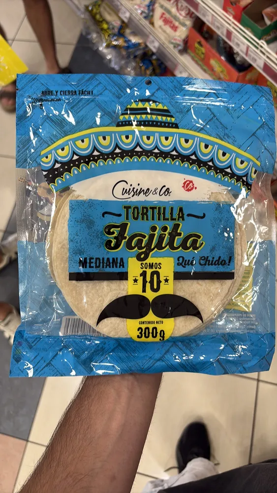 Tortilla Fajita Mediana