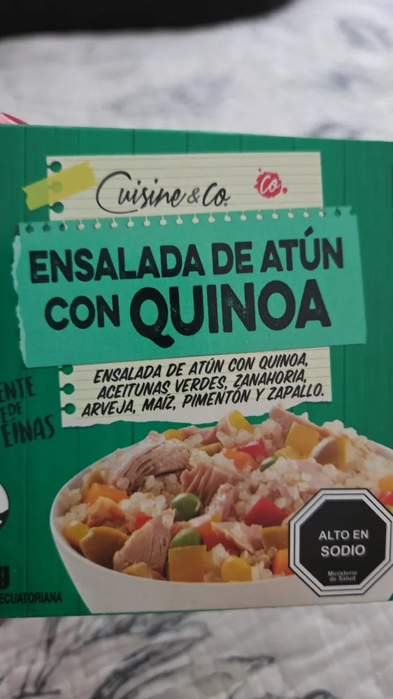 ENSALADA DE ATÚN CON QUINOA