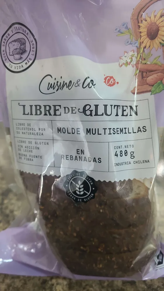 LIBRE DE GLUTEN MOLDE MULTISEMILLAS
