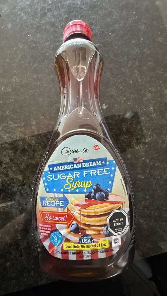 AMERICAN DREAM SUGAR FREE Syrup
