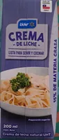 Crema de leche natural UHT