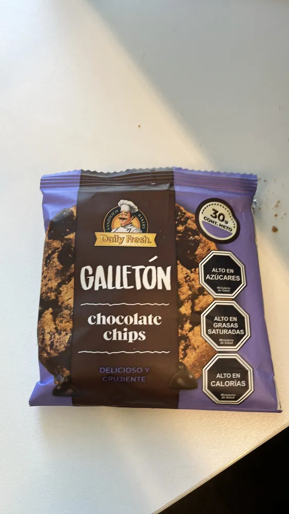 Galletón chocolate chips