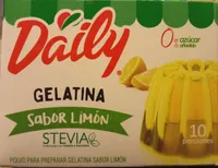 Gelatina Sabor Limón