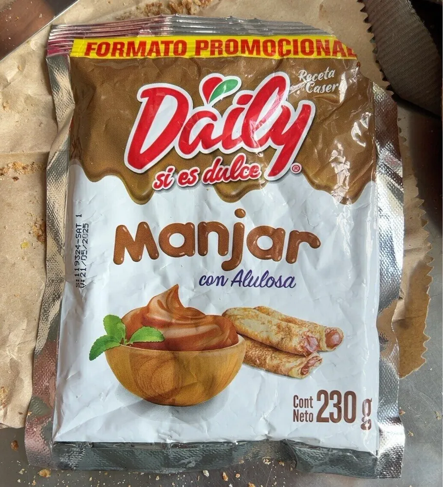 Manjar Daily Sin Azúcar