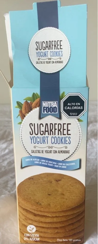 Sugarfree yogurt cookies