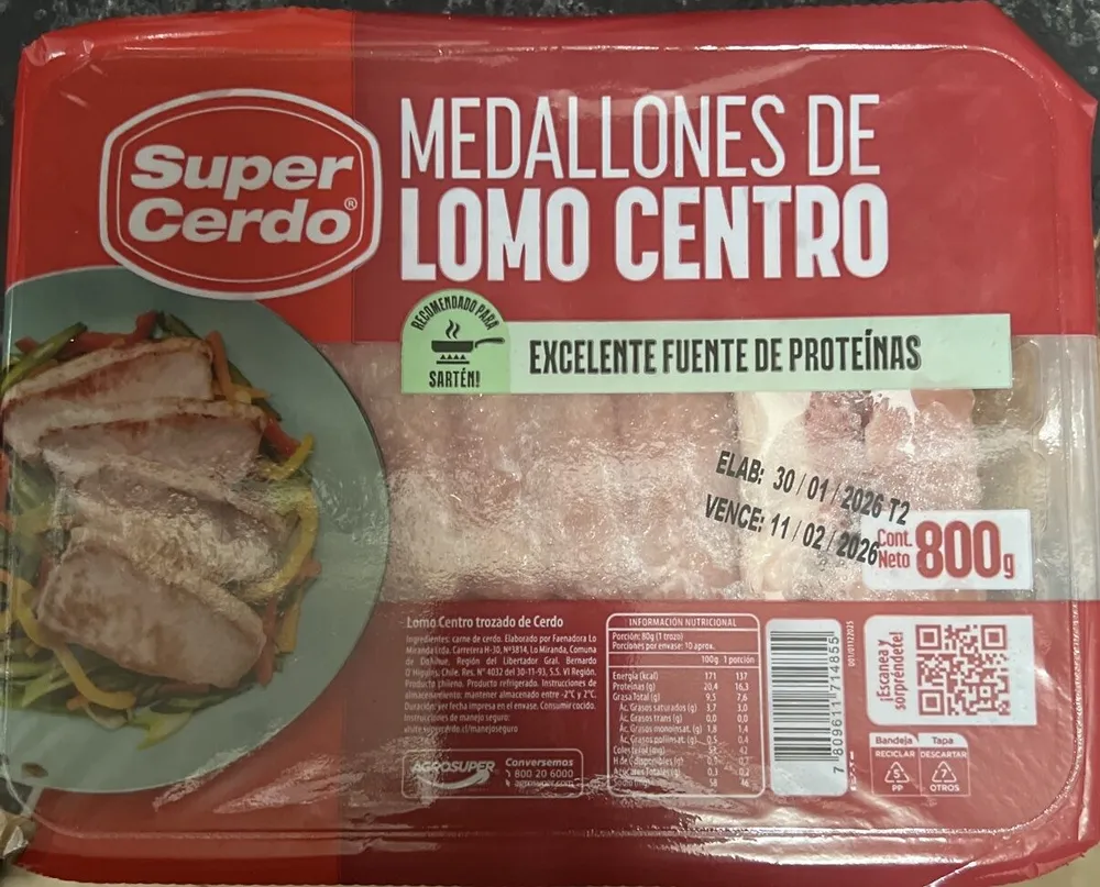 Medallones Lomo Centro