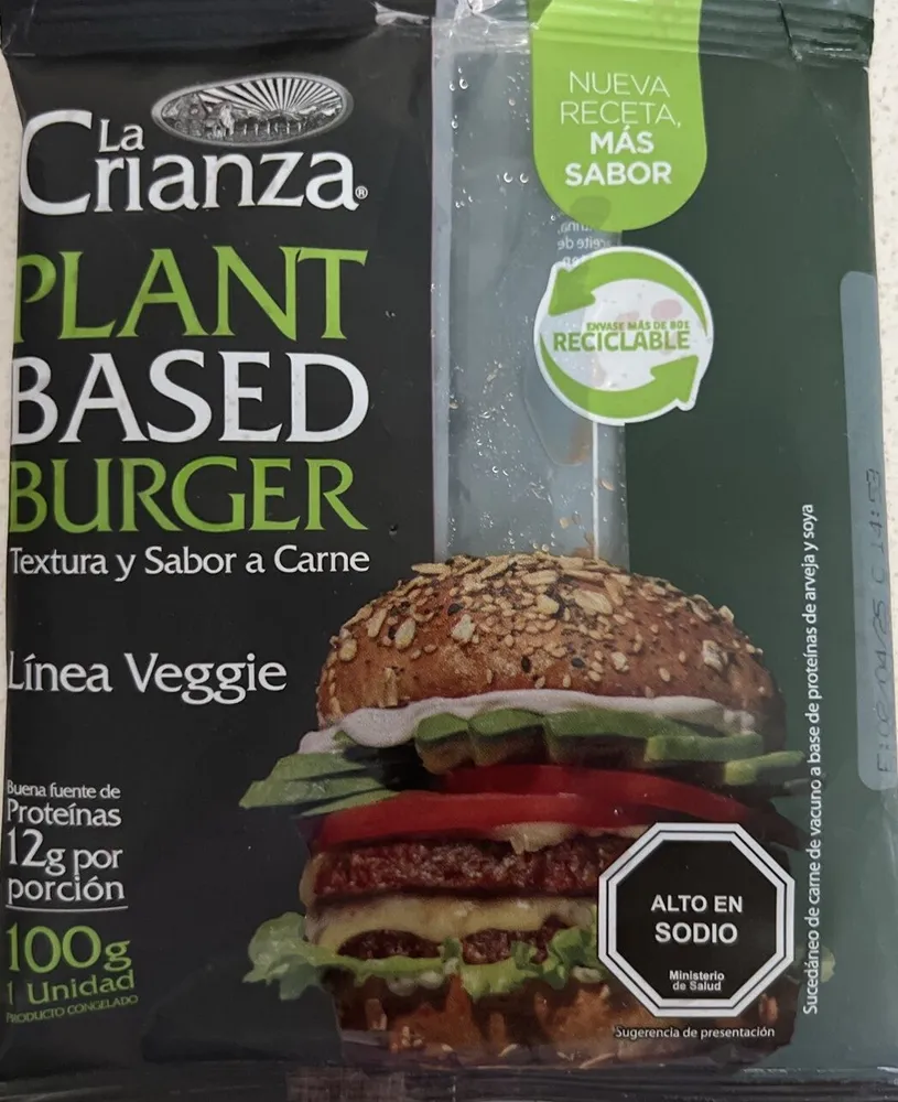 Plant Based Burger