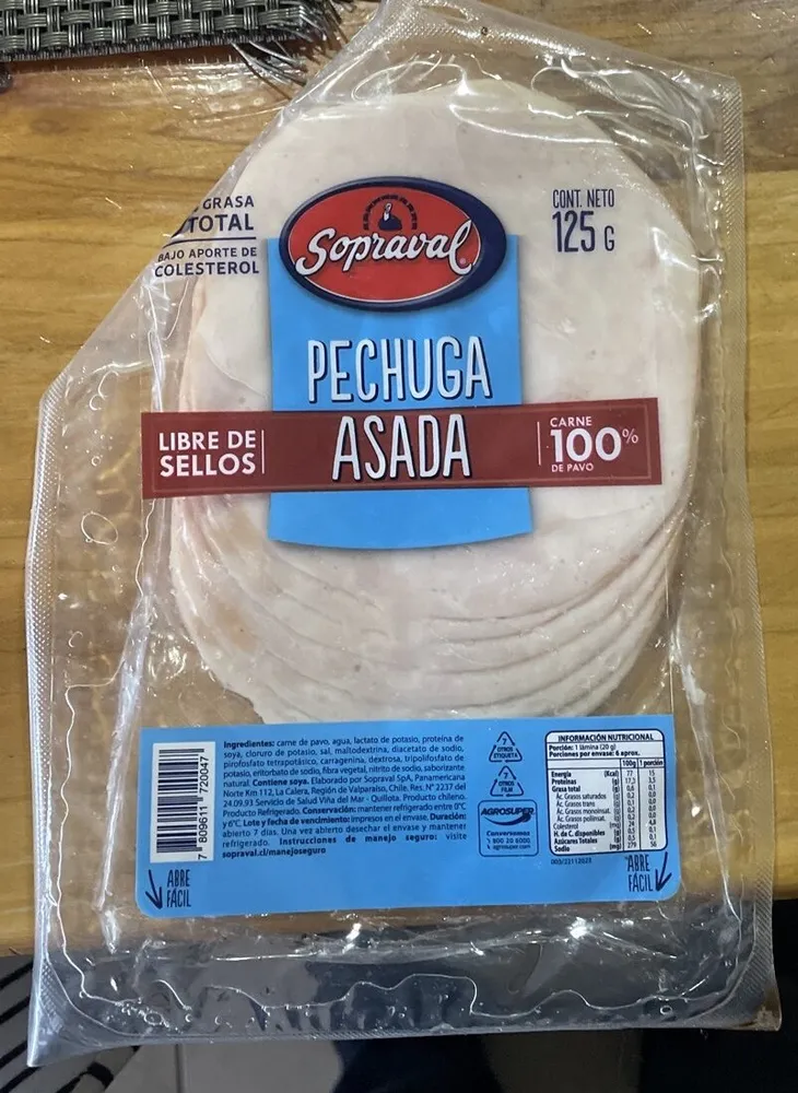 Pechuga de Pavo Asada