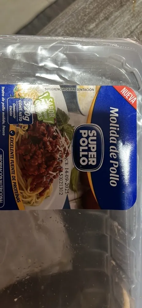 molida pollo 320