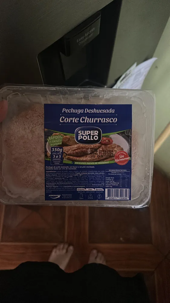 Pechuga Deshuesada Corte Churrasco