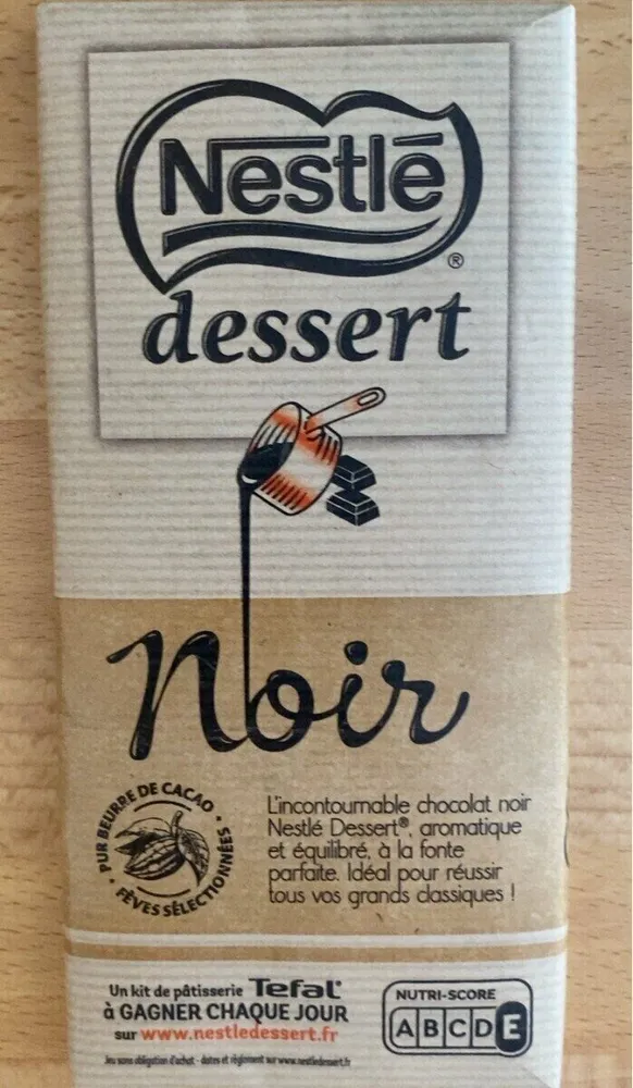 Nestle dessert noir