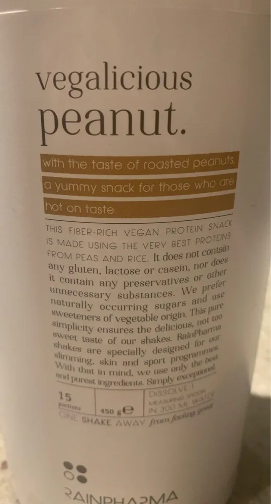 Vegalicious Peanut