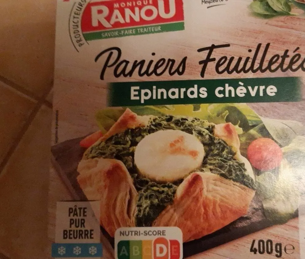 Paniers feuilletés